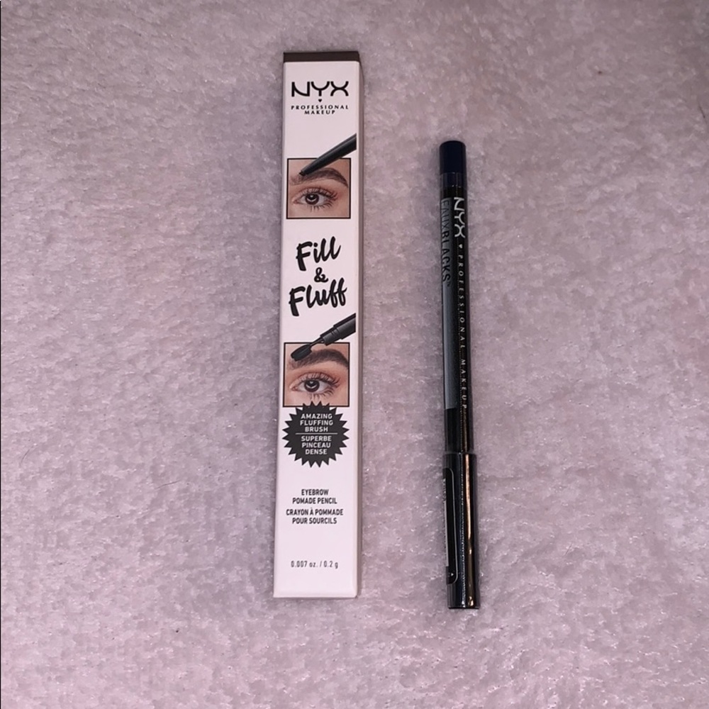 NYX Fill and fluff brow and pencil♥️
